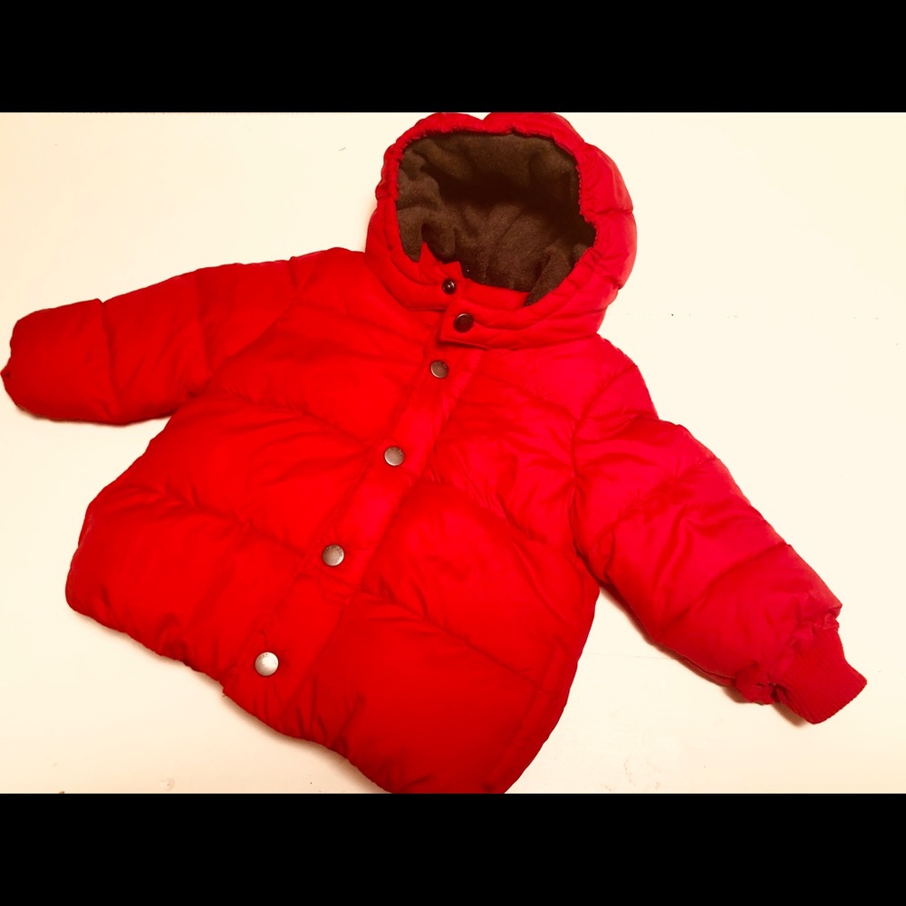 Baby GAP Fleece-lined Puffer Jacket